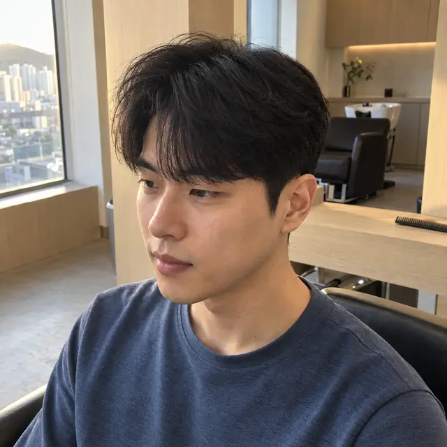 덕천 덕천 생활권에서 비교할 수 있는 남성 드롭컷과 옆·뒷머리 다운펌
