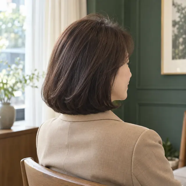 화명동 화명동 생활권에서 비교할 수 있는 쇄골 단발 볼륨매직 C컬