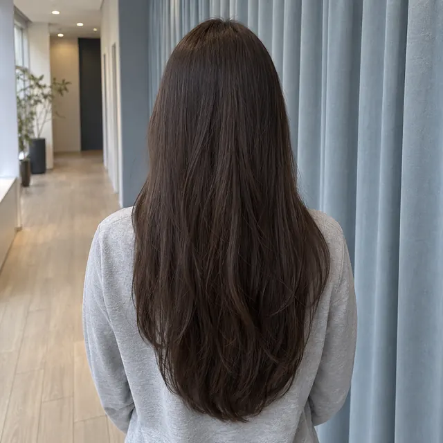 온천장 온천장 생활권에서 비교할 수 있는 긴 머리 수분 클리닉 결과