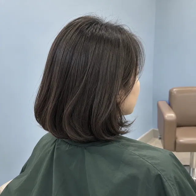 부산대 뿌리 볼륨과 끝 C컬을 살린 중단발 볼륨매직